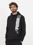 Bluza męska z kapturem Puma Ess+ Logo Lab Hoodie Fl 67591901 M Czarna (4099683919866) - obraz 3