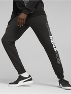 Spodnie dresowe męskie Puma Ess+ Logo Lab Sweatpants Fl Cl 67592001 L Czarne (4099683775103) - obraz 3