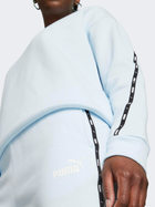 Спортивні штани жіночі Puma Ess Tape Sweatpants Fl Cl Icy 67599969 M Блакитні (4099684024552) - зображення 4