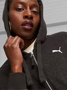 Толстовка на блискавці з капюшоном жіноча Puma Her Winterized Full-Zip Hoodie 67600801 L Чорна (4099683574614) - зображення 6