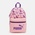 Plecak damski Puma Phase Small Backpack 07987906 Peach Smoothie-Aop (4099684223436) - obraz 1