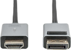 Kabel Digitus DisplayPort – HDMI 4K 30Hz 1 m Black (4016032481034) - obraz 2