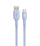 Kabel TB USB Type-A – USB Type-C 1 m Violet (5901500508995) - obraz 1