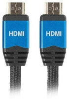 Kabel Lanberg Premium HDMI – HDMI v2.0 1 m Black (5901969416169) - obraz 1