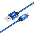 Kabel TB USB – micro-USB 1.5 m Blue (5902002045278) - obraz 1
