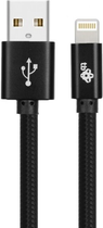 Kabel TB Lightning – USB Type-A 1.5 m Black (5902002067409) - obraz 1