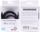 Kabel TB Lightning – USB Type-A 1.5 m Black (5902002067409) - obraz 3