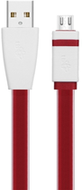 Kabel TB USB Type-A – micro-USB 1 m Burgundy (5902002076647) - obraz 1