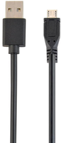 Kabel Gembird USB Type-A – micro-USB 2.0 1 m Black (8716309077798) - obraz 1