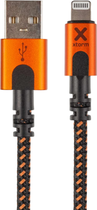 Kabel Xtorm Xtreme USB Type-A – Lightning 1.5 m Black (8718182275902) - obraz 1