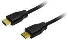 Kabel LogiLink HDMI – HDMI v1.4 10 m Gold (4040849318870) - obraz 1