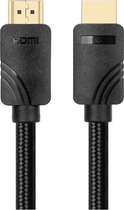Kabel TB HDMI – HDMI v 2.1 premium 2 m Black (5902002130752) - obraz 1