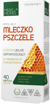 Suplement diety Medica Herbs Royal Jelly Mleczko pszczele 40 kapsułek (5907622656934) - obraz 1