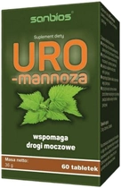 Дієтична добавка Sanbios Uro-mannoza 60 таблеток (5908230845888) - зображення 1