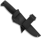 Нож Peltonen M07, покрытие PTFE Teflon, чёрный, черный композитный чехол (FJP080) - изображение 5