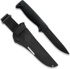 Нож Peltonen M07, покрытие cerakote black, черный, черный композитный чехол (FJP125) - изображение 1