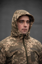 Чоловіча зимова куртка з підкладкою Omni-Heat піксель з липучками під шеврони 2XL - зображення 4