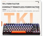 Механічна клавіатура з HOT-SWAP Machenike K500A-TKL 84Key, RED SWITCH, EN/UKR, RGB (K500-84R) - изображение 6