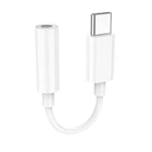 Переходник Type-C на наушники mini jack 3.5 Digital Audio converter HOCO LS35 (0.04m, DAC). White