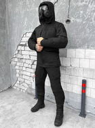 Зимовий тактичний костюм black розмір XL - зображення 3