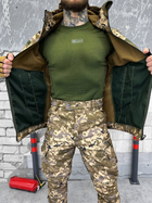 Тактичний костюм Softshell піксель розмір S - зображення 4