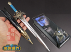 Меч в ножнах 30 см Короля Ллейна World of Warcraft Alliance по версии фильма в подарочной упаковке WOW 21.152 - изображение 5