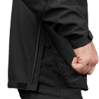 Куртка тактична демісезонна чоловіча для силових структур Phantom System Чорна (7287), S - зображення 4