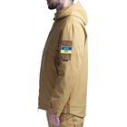 Куртка тактична зносостійка полегшена для силових структур Brotherhood SoftShell койот 54/170-176 (OR.M_3500) - зображення 5