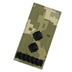 Погон на липучке тактический форменный для силовых структур Подполковник Пиксель (7337) - изображение 1