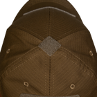Бейсболка тактична формена кепка для силових структур CM Tactic Twill 50/50 Койот (7354) - зображення 5