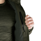Куртка тактична демісезонна чоловіча для силових структур Cyclone SoftShell Олива (6613), XS - зображення 8