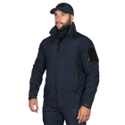 Куртка тактична демісезонна чоловіча для силових структур Phantom System Темно-синя (7292), XL - зображення 2