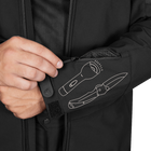 Куртка тактична демісезонна чоловіча для силових структур Phantom System Чорна (7287), XL - зображення 6