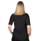 Поло футболка женская тактическая универсальная рубашка для полицейских Camotec CG Pani Paladin Черный S (OR.M_947) - изображение 2