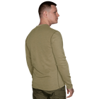 Лонгслив тактический эластичная футболка с длинным рукавом для силовых структур Хаки (7105), XXXL (OR.M_2938) - изображение 4