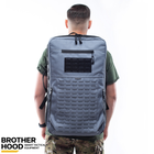 Рюкзак для дронов защитный тактический универсальный для силовых структур Brotherhood Серый L 30л (OR.M_4900) - изображение 3