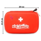 Аптечка для лекарств и таблеток HMD Красная Вместительная Компактная Универсальная Органайзер - изображение 4