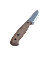 Туристический нож ADVENTURER CSHF, углеродистая сталь, ручка дуб, чехол кожа, лезвие 120мм BPS KNIVES - изображение 3