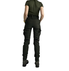 Жіночі тактичні брюки 46 Олива, Хакі софтшелл утепленні (зима) - зображення 4