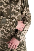 Військова водонепроникна дихаюча тепла тактична фліска-куртка Softshell L(48-50) Піксель - зображення 7