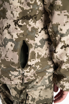 Военная водонепроницаемая дышащая теплая тактическая флиска-куртка Softshell XL(52-54) Піксель - зображення 5