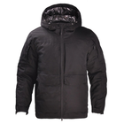 Тактична зимова водонепроникна куртка чорна XL - зображення 1