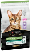 Сухий корм Purina PRO PLAN Sterilised Adult 1+ Renal Plus Turkey