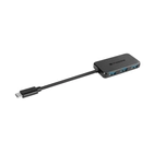 USB-хаб Transcend 4-Port USB 3.1 Type-C Black (TS-HUB2C) - зображення 5