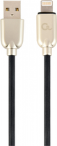 Kabel Cablexpert USB - Apple Lightning 2 m Czarny (CC-USB2R-AMLM-2M) - obraz 1