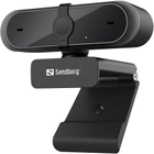 Вебкамера Sandberg Webcam Pro Autofocus Stereo Mic Black (5705730133954) - зображення 3