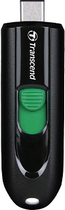 Флеш пам'ять USB Transcend JetFlash 790C 256Gb USB Type-C Black/Green (TS256GJF790C)