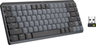 Клавіатура бездротова Logitech MX Mechanical Mini Minimalist Graphite (920-010782)