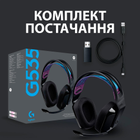 Słuchawki Logitech G535 Lightspeed Wireless Gaming Headset Black (981-000972) - obraz 10