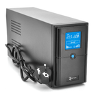 ДБЖ UPS Ritar E RTM1500 900W ELF D, LCD, AVR, 3st, 3xSCHUKO socket, 2x12V9Ah, metal Case Q2